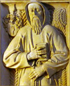 Grabmal des Kapuziners Friedrich von Lichtenstein, der 1659 in Weil der Stadt starb und in der Pfarrkirche St.Peter und Paul begraben wurde.